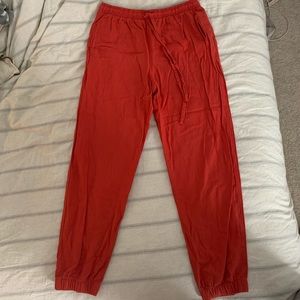 High Waisted Drawstring Pants